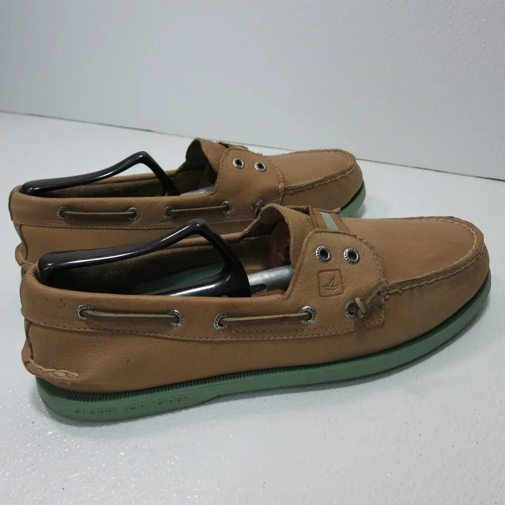 Sperry Top-Sider Nubuck Leather Boat Deck Shoes Men's Footwear Shoe's 10 M